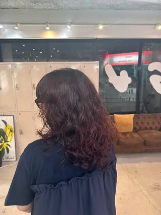 セミロング カラー 高明度ハイトーン/ デザイン/莉音🧤のヘアスタイル