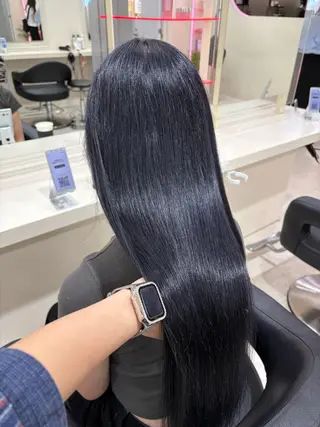 セミロング カラー ヘアアレンジ 💟RINNA 艶カラー💟のヘアスタイル