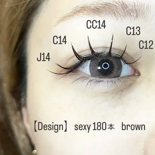 マツエク・マツパ by fleur Chiyomiのマツエク・マツパデザイン