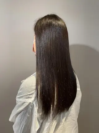 ロング 組藤 沙奈のヘアスタイル