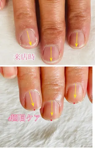 メンズ ネイル Chérinail 爪のお手入れのネイルデザイン