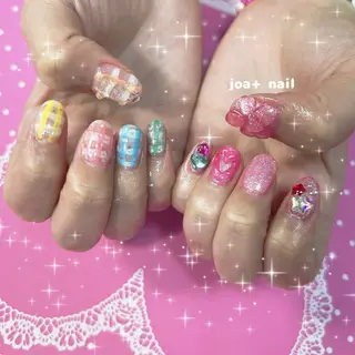 ショート うね 🎀のネイルデザイン