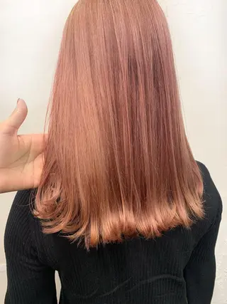 セミロング カラー ダブルカラー　/ インナーカラーMiiのヘアスタイル