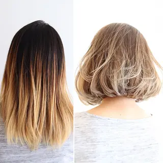 ミディアム COCU所属・絹笠 賢のヘアスタイル