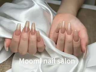 ロング Moomi あずりのネイルデザイン