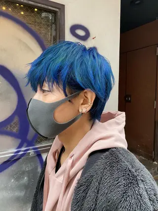 カラー メンズ 艶髪サラサラカラー 🌈前原健吾のヘアスタイル