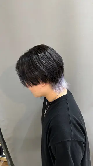 ショート カラー メンズパーマ 本多のヘアスタイル