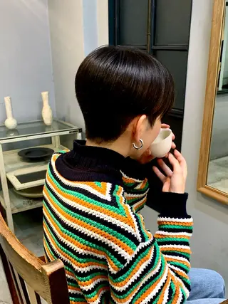 ショート メンズ room3小出 奈央子のヘアスタイル