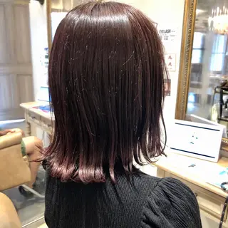 ミディアム カラー 【脱白髪染め】【髪質 改善】仲井槙一のヘアスタイル