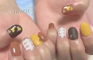 ネイル まるみ ♡のネイルデザイン