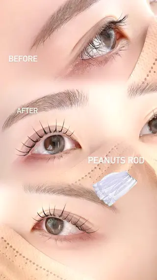 マツエク・マツパ Le'afirst 大阪梅田所属・Le'a first 🤍店長yuukaのマツエク・マツパデザイン