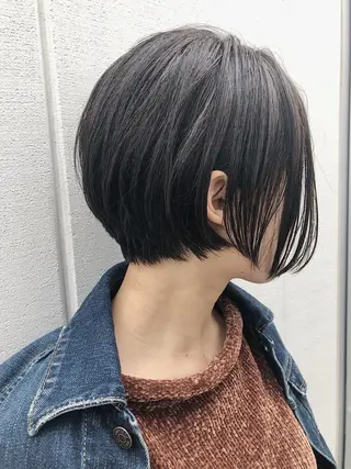 ショート カラー ノグチ ユウキ/ボブのヘアスタイル