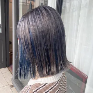 カラー 峯 志帆のヘアスタイル