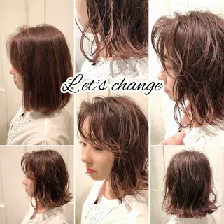 ミディアム カラー ヘアアレンジ UNIX Mark Is みなとみらい店【ユニックス】所属・UNIX N.horiiのその他イメージ