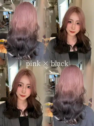 セミロング 銀座/前髪顔まわり/ 透明感カラー/danのヘアスタイル