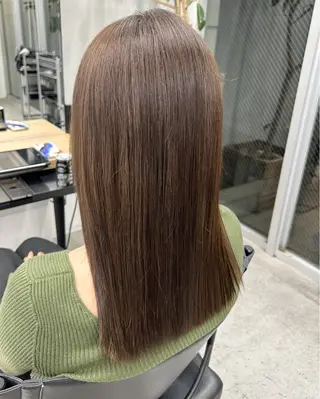 ロング カラー 🫐寒色系カラー 🫐ヤマナカリリカのヘアスタイル