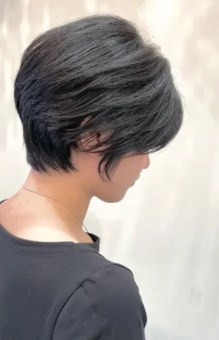ショート 安藤 明日翔のヘアスタイル