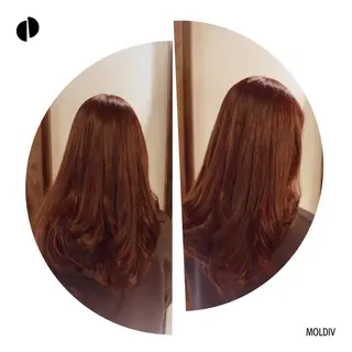 ロング カラー ✨縮毛矯正✨髪質改善 ナカシマ ユミのヘアスタイル