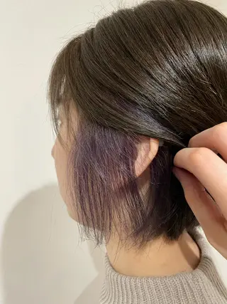 カラー アトリエリーベル所属・佐々木 奈菜江のヘアスタイル