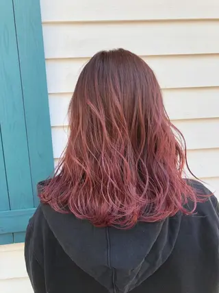 セミロング 山崎 俊介のヘアスタイル