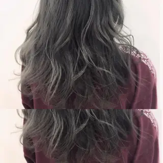 ロング 中村 卓也のヘアスタイル