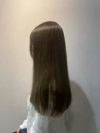 セミロング カラー ヘアアレンジ 🌿艶髪・透明感🌿 TATSUKIのヘアスタイル
