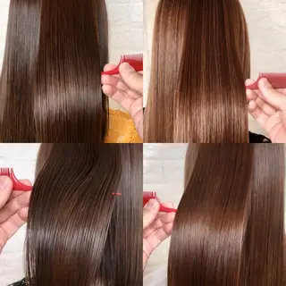 ミディアム KIZU 髪質改善 オカルト怪談のヘアスタイル