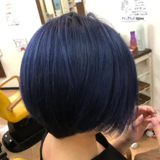 ショート カラー 菊地　智 【LAZO】千歳船橋のヘアスタイル