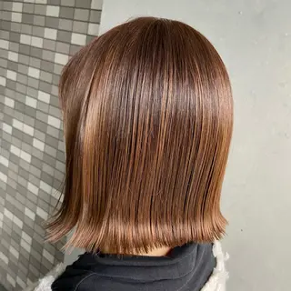 ミディアム カラー インナーカラー指名 No.1菊池柊真のヘアスタイル