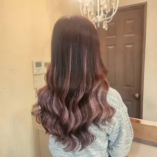 ロング ヘアアレンジ MagicMush ✴︎シールエクステのヘアスタイル