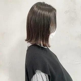 ミディアム カラー 阿田 悠士朗のヘアスタイル