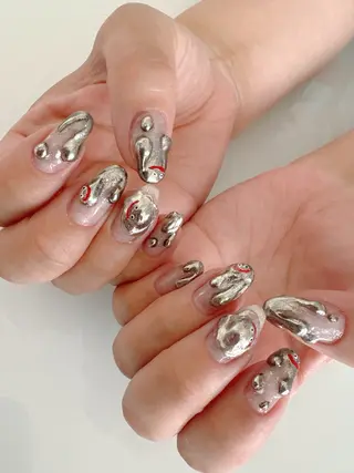 ネイル ネイルサロン＆スクール GINA所属・坂上 悠莉のネイルデザイン