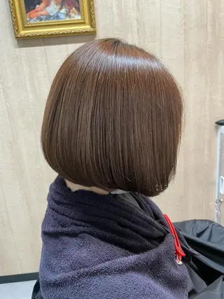 ショート 髪質改善カラー特化 井上秀樹のヘアスタイル