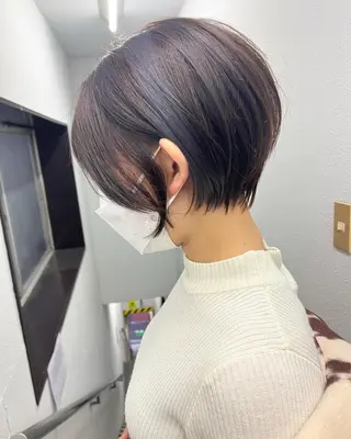 ショート 💗レイヤーショート ボブ艶髪/竜也💗のヘアスタイル