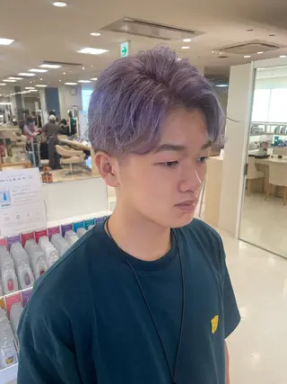 カラー メンズ 暖色レイヤー 🥀REIRIのヘアスタイル