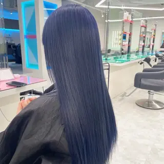 ミディアム カラー 寒色デザイン職人 Rimu🤍のヘアスタイル