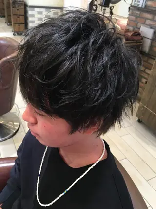ショート メンズ特化 ナカネ カツヤのヘアスタイル