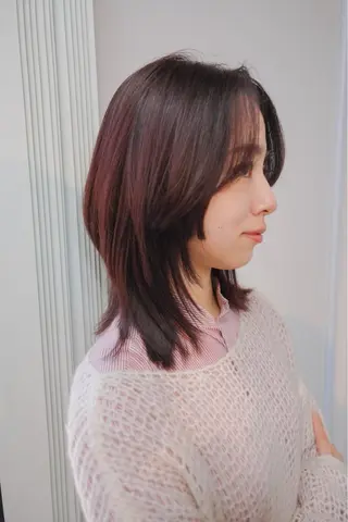 ミディアム ボブ/ミディアム 親しみやすさ/さくらのヘアスタイル