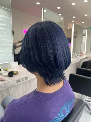ショート 韓国風🫧艶カラー 💟ran💟のヘアスタイル