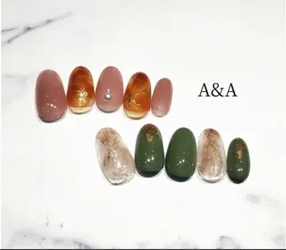 ネイル A&A蕨所属・A&A蕨店 大島のネイルデザイン