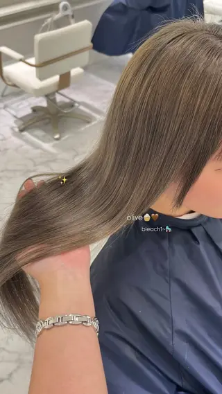 ロング カラー ParveMix / 山本 玲南🫧🪽のヘアスタイル