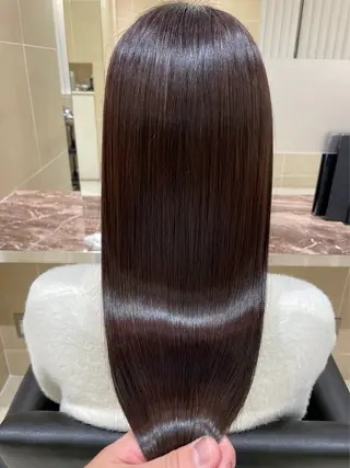 ロング カラー 市川 良幸のヘアスタイル