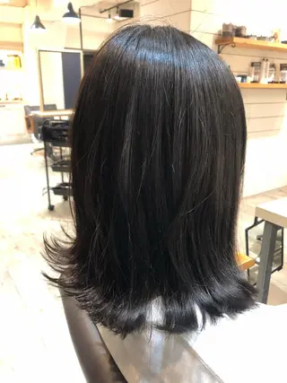 ミディアム カラー 柏/春日竜次 /髪質改善縮毛矯正のヘアスタイル