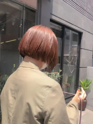ショート カラー ヘアアレンジ rii-🩰 トレンド韓国ヘアのヘアスタイル