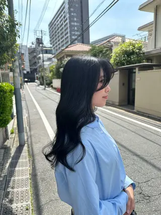 ロング 【レイヤー/韓国風 /髪質改善】RINのヘアスタイル