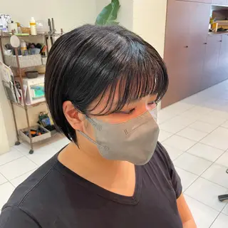 ショート カラー 透明感カラー/ 寺田千雅子のヘアスタイル