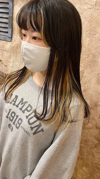 ミディアム nico 。のヘアスタイル