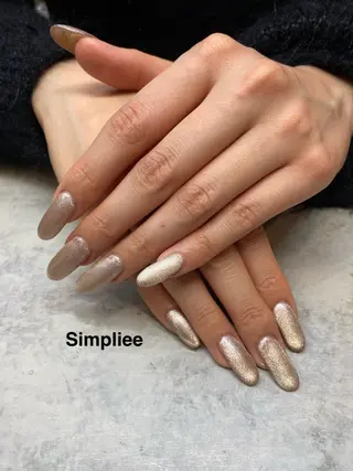 ネイル シンプリー🧚🏻 ワン👗渋谷店もえなのネイルデザイン