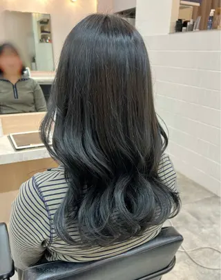 ロング カラー LallYou金山所属・津野 こころのヘアスタイル