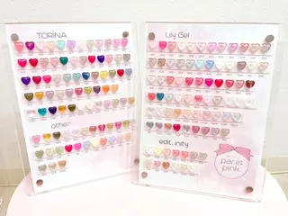 ネイル parispink りおのネイルデザイン